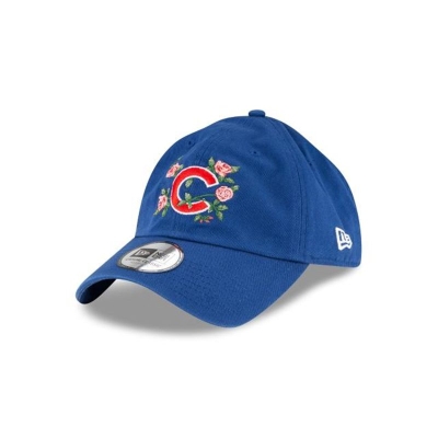 Sapca New Era Chicago Cubs MLB Bloom Casual Classic Adjustable - Albastri